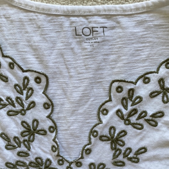 LOFT Embroidered Tank - Picture 3 of 4